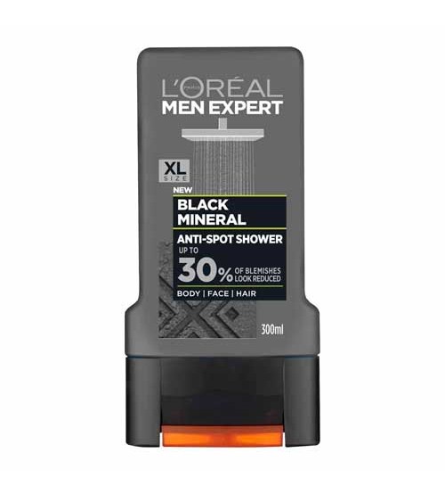 Loreal Men Expert Black Mineral Anti Shower Gel for Men 300ml